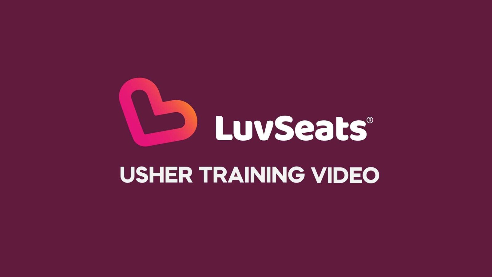 LuvSeats Training